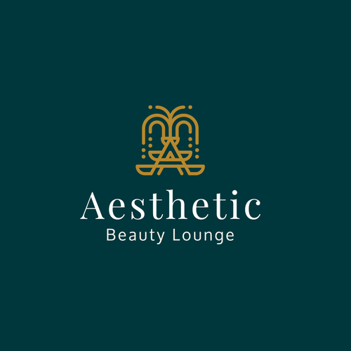 Spa brand with the title 'Logo Concept for Aesthelie'