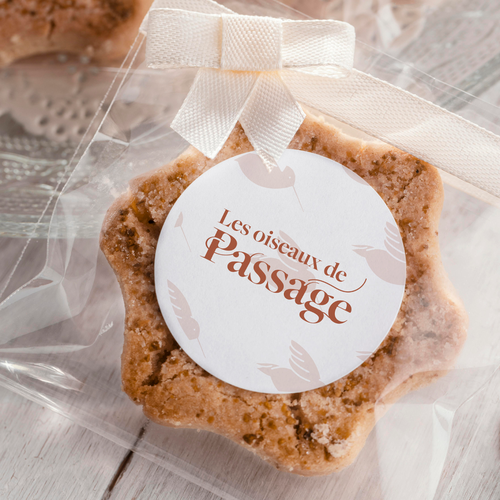 Cuisine design with the title 'Mise en situation - Identité visuelle - Pâtisserie'