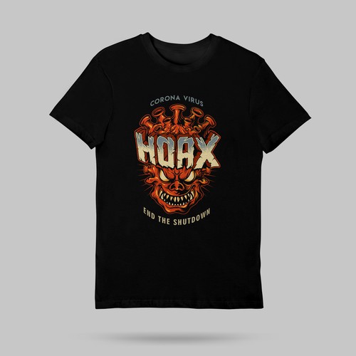 Typography artwork with the title 'Corona Virus'