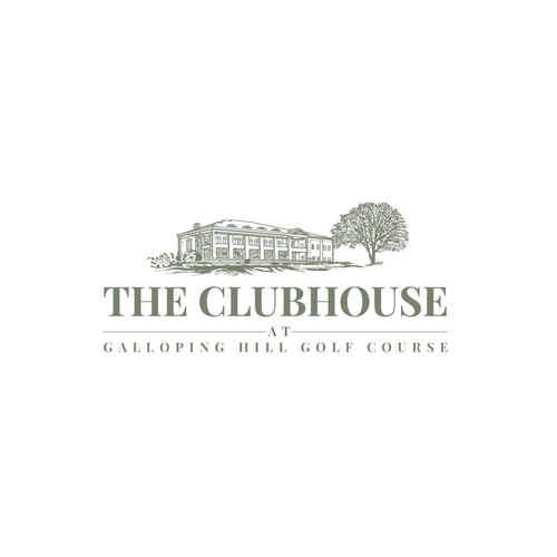 Vintage modern logo with the title 'Hand drawing logo'