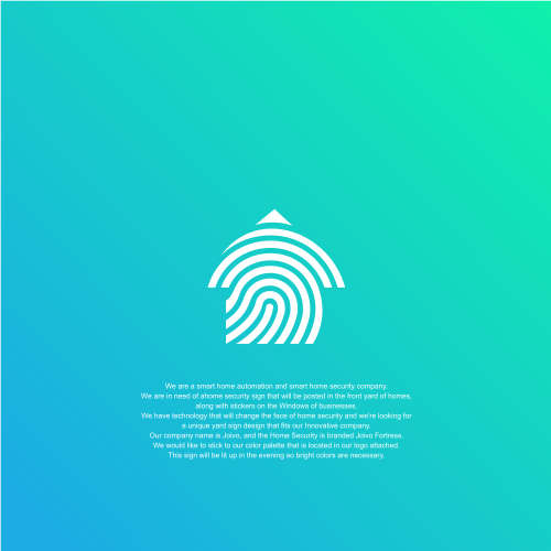 Smart home logo with the title 'JOIVO Fortress'