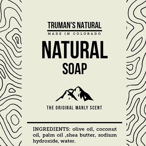 Soap packaging with the title 'Soap box'