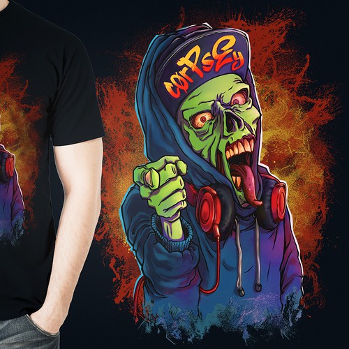 T 2025 shirt zombie