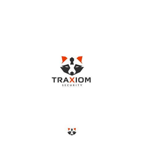 Cyber security logo with the title 'TRAXIOM'