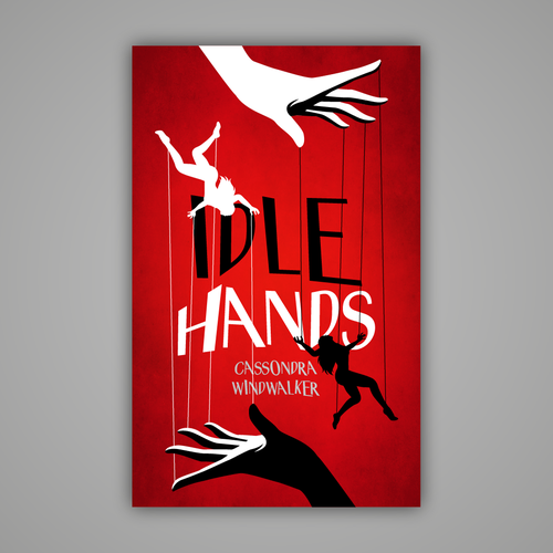 Illustration book cover with the title 'Book Cover design'