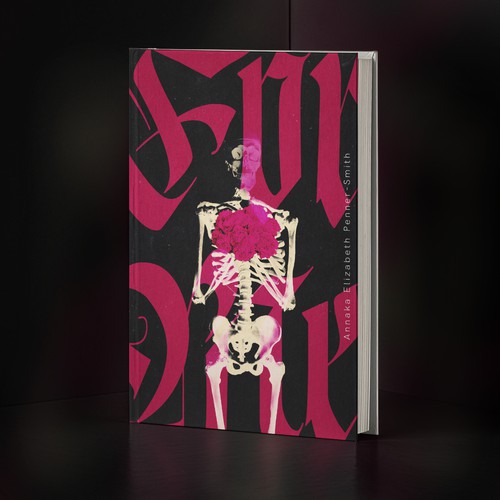 Gothic book cover with the title 'Gothic Poetry Collection to those who struggle with anxiety and depression.'