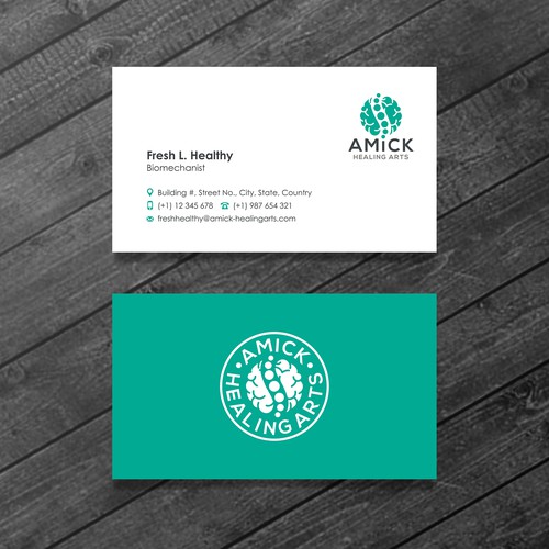 Fitness brand with the title 'Brand Icon for Biomechanist Clinic'