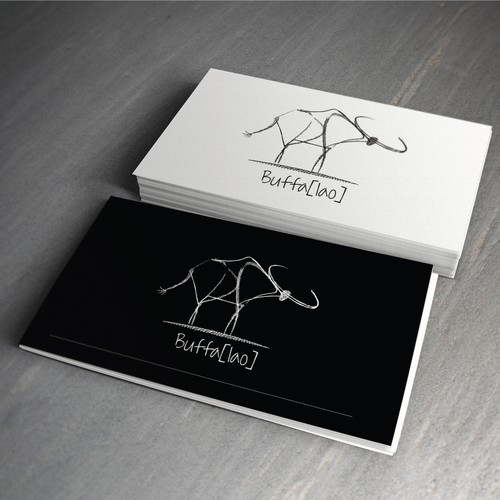 Yak logo with the title '99nonprofits: Help buffa[lao] with a new logo'