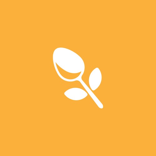 Organic food logo with the title 'Concept for Organic food company'
