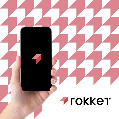 Rocket design with the title 'Logo design for rokket'