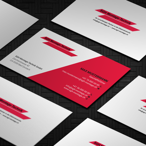 Nine design with the title 'minimalist  Business Card'
