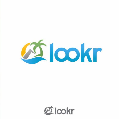 Service logo with the title 'lookr'
