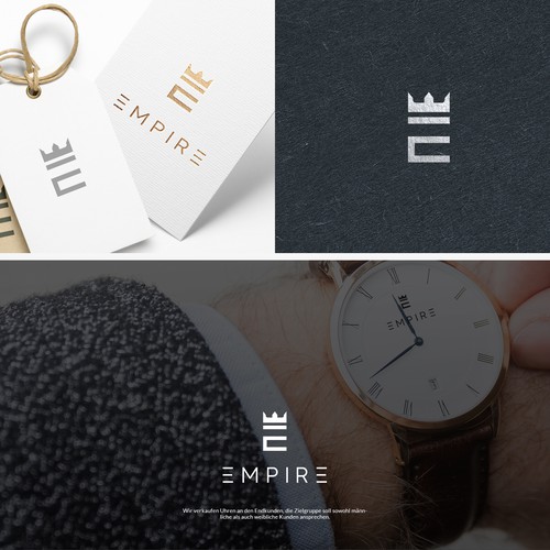 Empire design with the title 'EMPIRE'