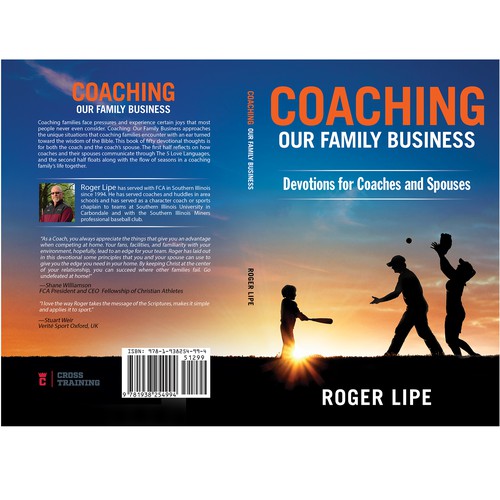 Baseball book cover with the title 'Coaching: Our Family Business'