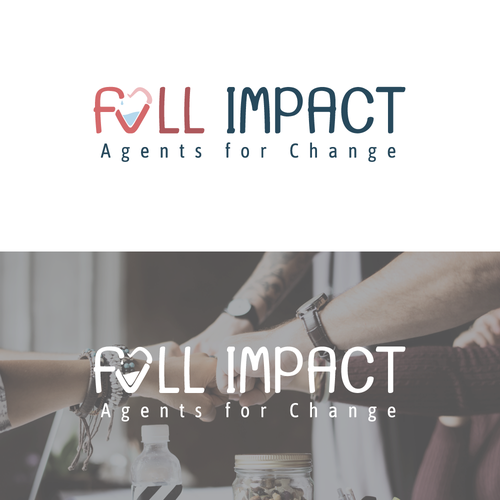 Change design with the title 'Logo concept for a company helping philanthropic associations to launch.'