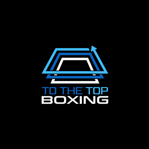 Pictorial logo with the title 'Logo For To The Top Boxing'