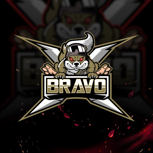 Squirrel logo with the title 'squirrel cartoon character vector logo'