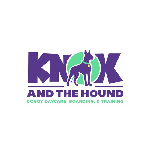Veterinary logo with the title 'Dog Logo'