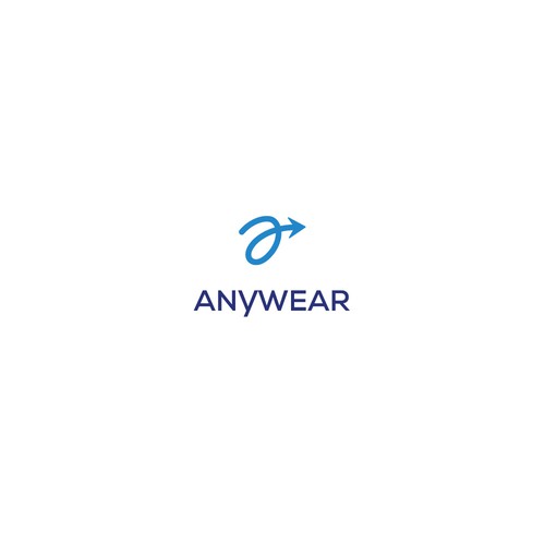Luggage logo with the title 'Concept for ANYWEAR, a travel gear and accessories company'
