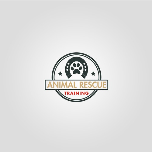 Rescue logo with the title 'Animal Rescue Training '