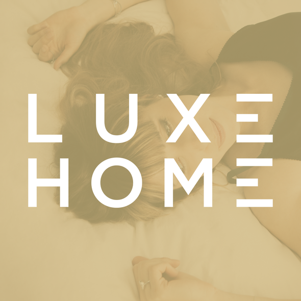 Decorative brand with the title 'LUXEHOME'