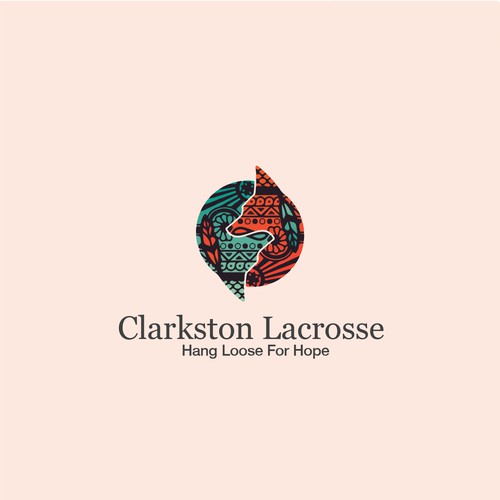 New logo with the title 'Clark Lacrosse'