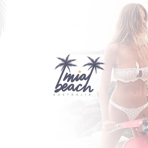 Beachwear design with the title 'Create a brand for Mia Beach swimwear/beach ware that will have us dreaming of an endless Summer.'
