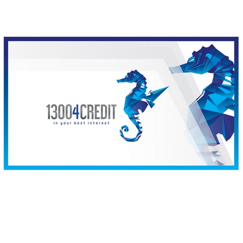 Metallic design with the title '1300 seaHorse'