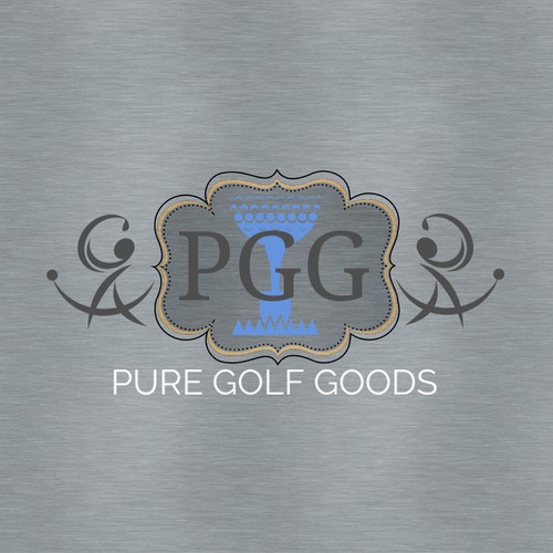 Golf brand with the title 'LOGO FOR A GOLF STORE.'