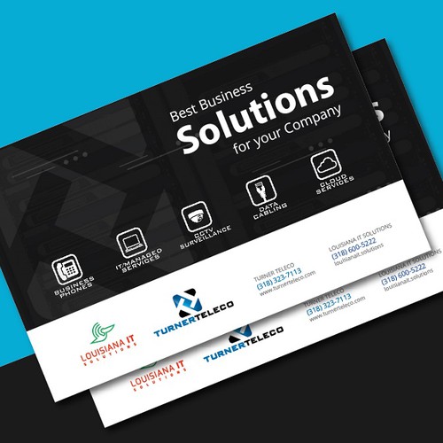 Camera design with the title 'Turner Teleco/Louisiana IT Solutions'