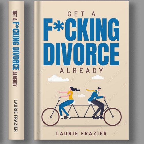 Relationship book cover with the title 'Very Unique book cover design'