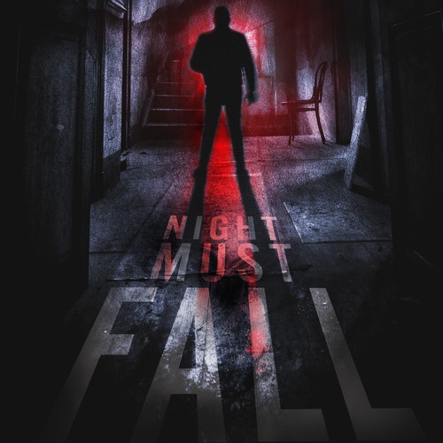 Theater design with the title 'Poster for a play.'