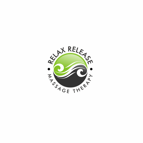 Massage logo with the title 'logo for massage therapy'
