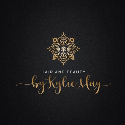 Straight-hair logo with the title 'Cosmetics & Beauty'