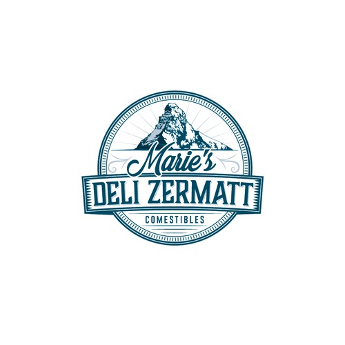 Swiss design with the title 'Vintage restaurant '