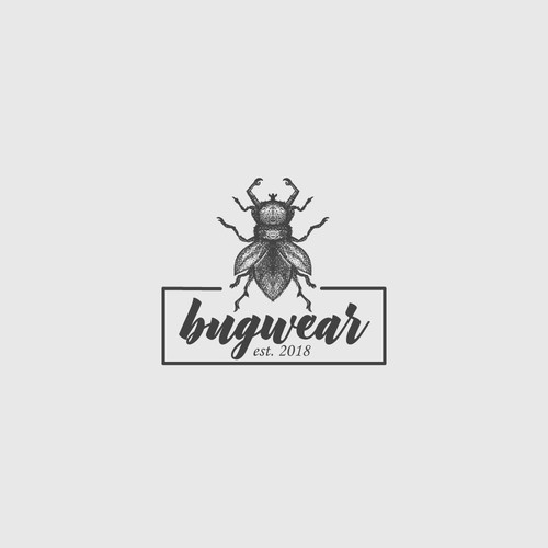 Bug logo with the title 'Logo Concept for Bugwear'