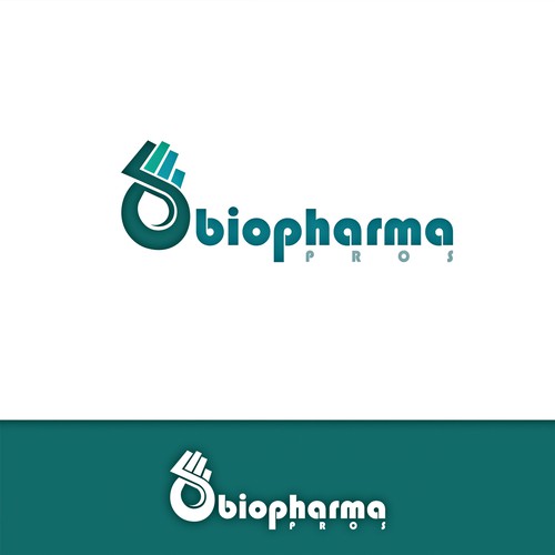 Biology logo with the title 'Logo for biopharma pros'
