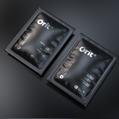 Technology packaging with the title 'Aluminium sachet packaging design'