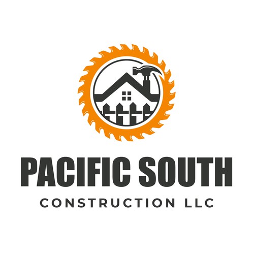 Fencing design with the title 'Pacific South Construction LLC'