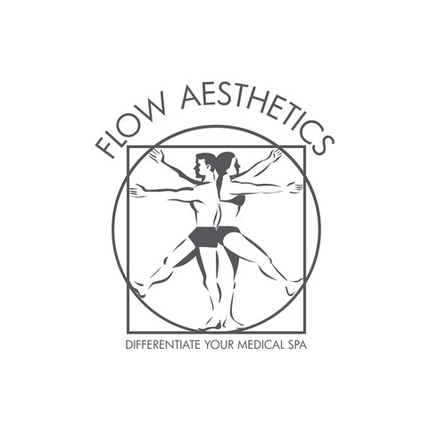 Da Vinci design with the title 'Flow Aesthetics'