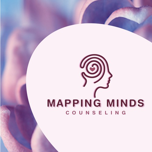 Mapping logo with the title 'Mapping Minds Counseling'