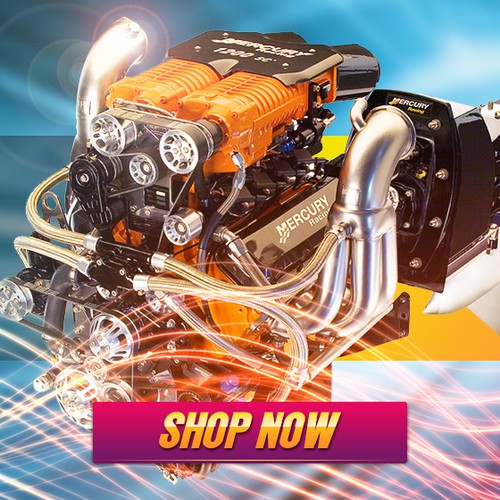 Collage design with the title 'Create the next banner ad for Crowley Marine - Multiple Winners chosen'