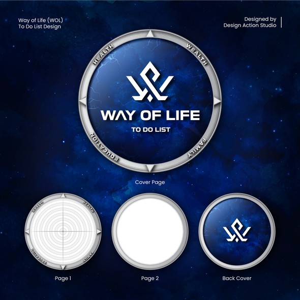 Galaxy design with the title 'Way of Life (WOL) To Do List Design'