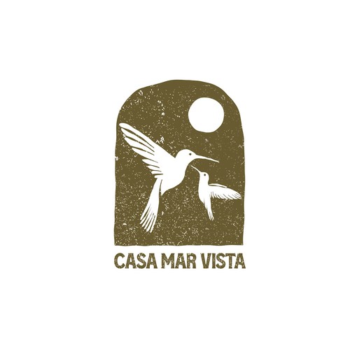 Drawing design with the title 'CASA MAR VISTA'