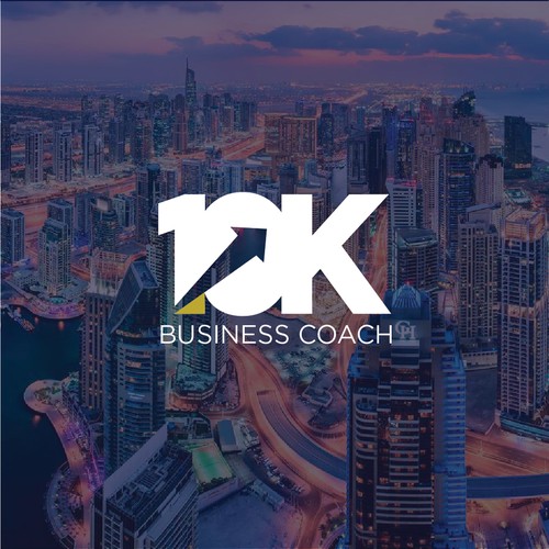Corporate design logo with the title '10K Business Coach'
