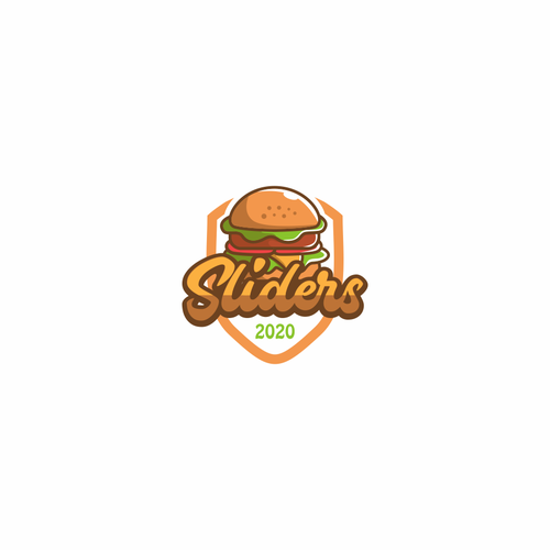 Fast food logo with the title 'FAST FOOD'