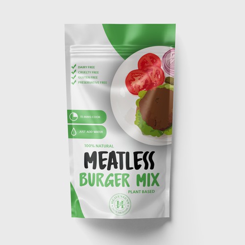 Plant packaging with the title 'Packaging Design for Heavensent'