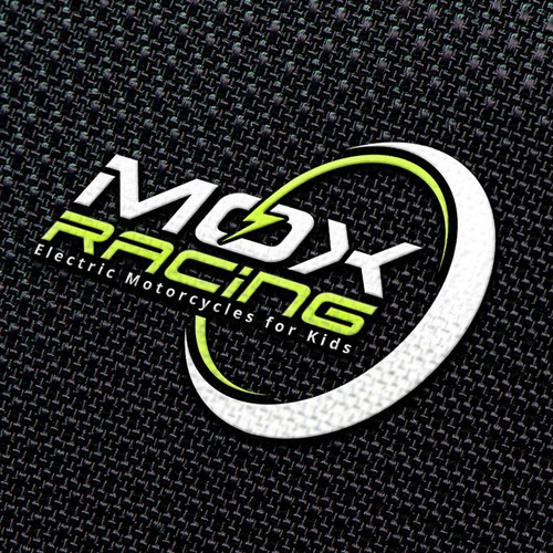 Motorsport logo with the title 'Mox Racing Logo'
