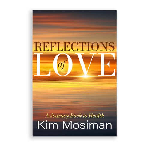Orange book cover with the title 'Reflections of Love'