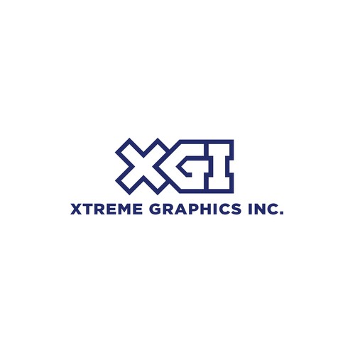 Letterform logo with the title 'Logo concept for a sign and auto wrap company'